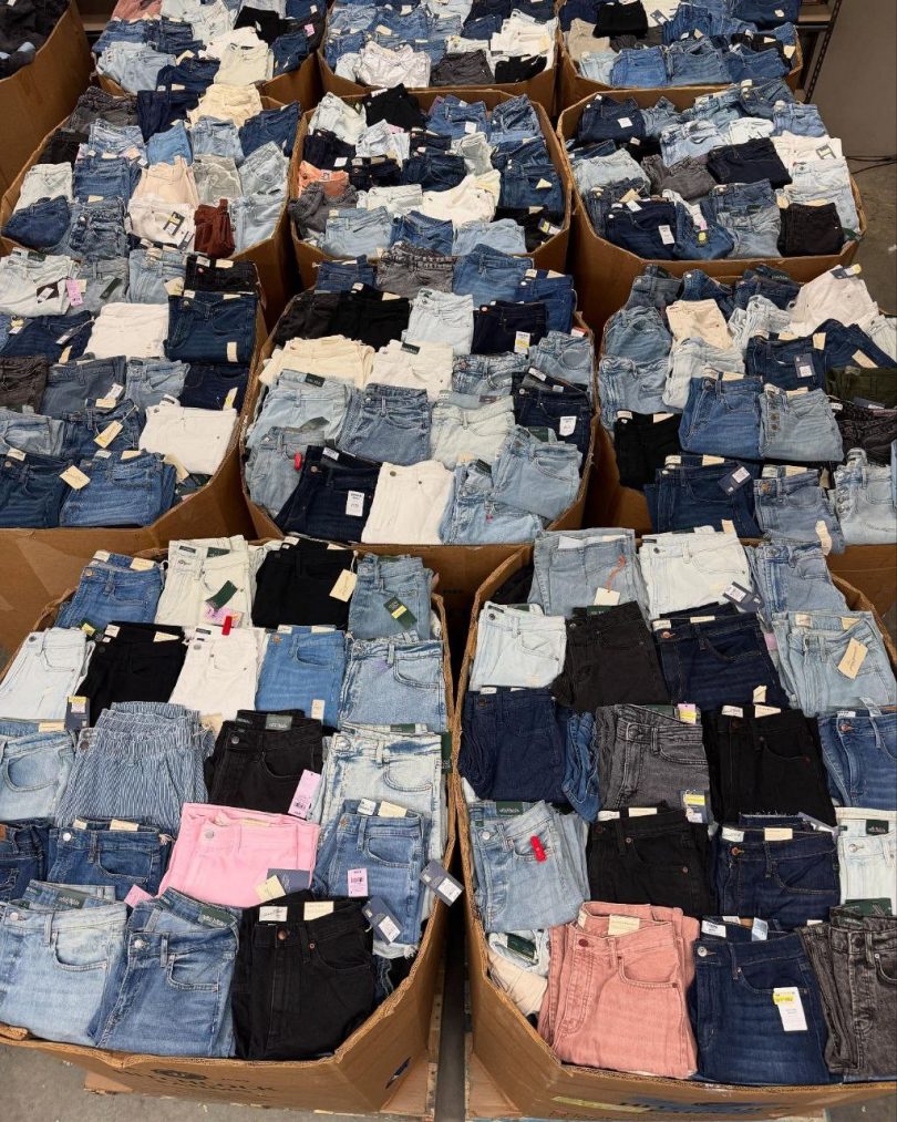 Wholesale Jeans Pallets For Sale (500 Units – $750)